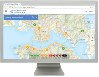 Real-time data relating to weather, traffic, air and beach water quality on the revamped GeoInfo Map.