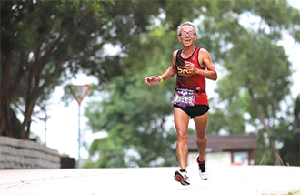 Mr Mak joined the 10-km “Thaiquain Cup 10k” competition in September 2019.