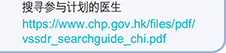 搜寻参与计划的医生 https://www.chp.gov.hk/files/pdf/vssdr_searchguide_chi.pdf