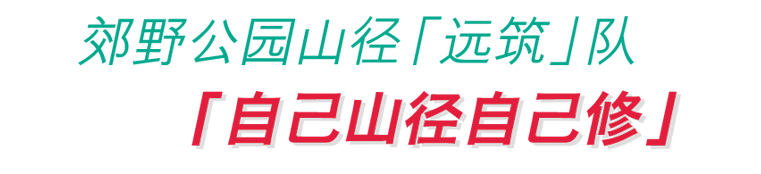 郊野公园山径“远筑”队“自己山径自己修”