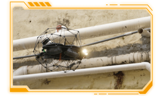 AI Drone Building External Wall Spalling/Water Seepage Detection System