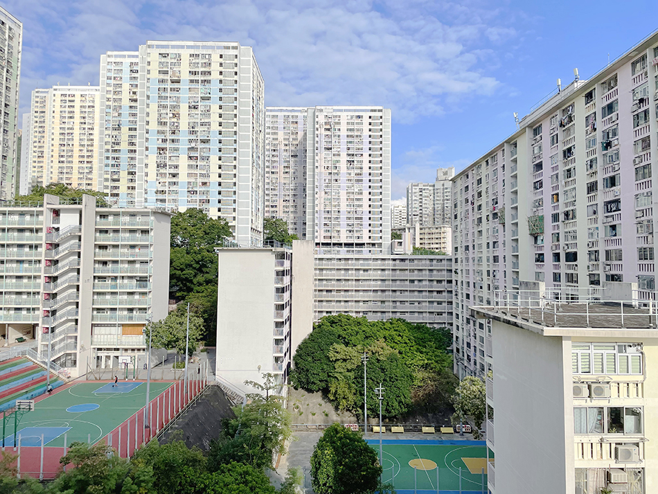 Wah Fu Estate with a history of over half a century.