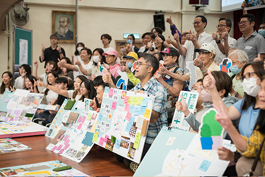 A “Subjects of Wah Fu” workshop on public space design.